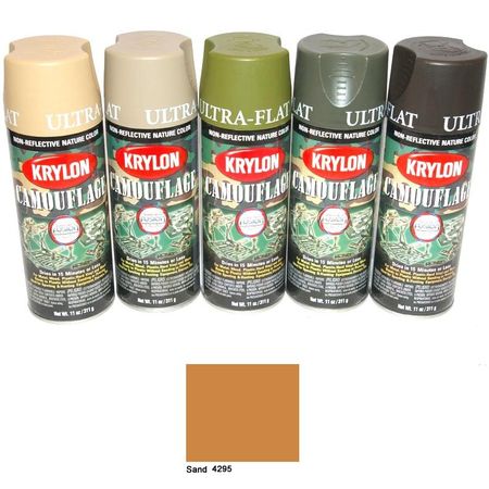 Krylon Camouflage spray paint 